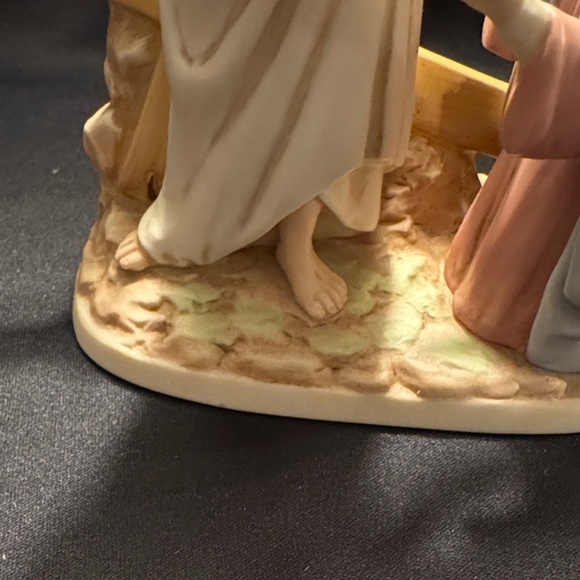 Home Interiors, 1994 “The Greatest Story Ever Told” with Jesus and Devotee - Picture 3 of 5